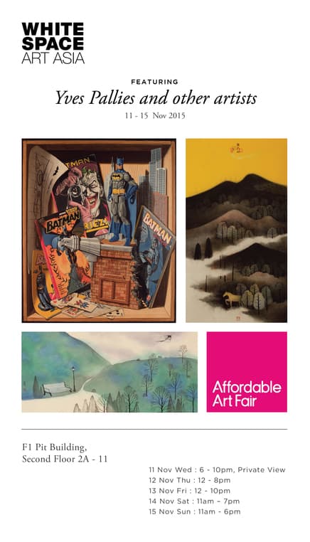 Affordable Art Fair Singapore 2015 (Autumn Edition)